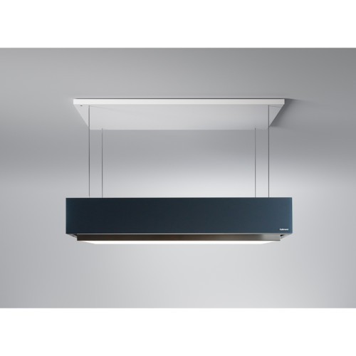 Вытяжка FALMEC LEVANTE 120 GRAPHITE, серия Circle.Tech, островная, 120 см, электронное управление, пульт ДУ в комплекте, светодиодное освещение Dynamic Led Light, технология горизонтальной фильтрации, 4 скорости, рециркуляция, макс. Производительность 600