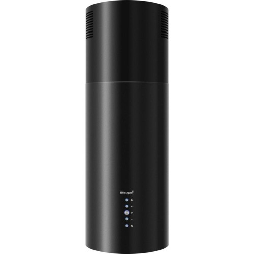 Вытяжка каминная Weissgauff Tubus 1406 Island черный управление: кнопочное (1 мотор)