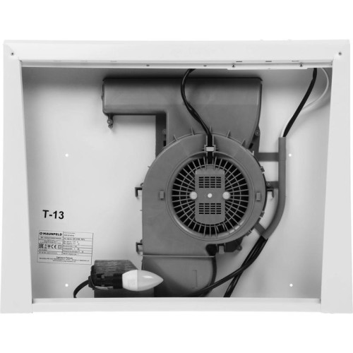 Вытяжка козырьковая Maunfeld MPA 60 белый управление: ползунковое (1 мотор)