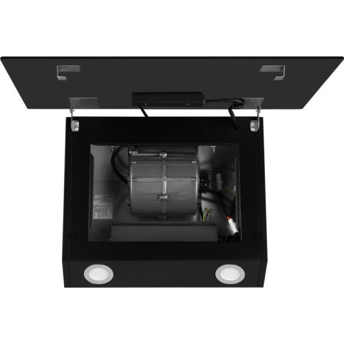 Вытяжка каминная Weissgauff Zibal 60 BLX черный/нержавеющая сталь управление: сенсорное (1 мотор)