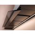 Вытяжка FALMEC SHELF Customizable 120 NERO (режим рециркуляции), 120 см, настенная, электронное/сенсорное управление, светодиодное освещение Dynamic Led Light, 4 скорости, технология бесшумной работы NRS, интенсивный режим, таймер, максимальная производит