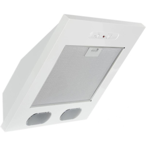 Вытяжка каминная Elikor Оптима 50П-400-П3Л белый управление: ползунковое (1 мотор)