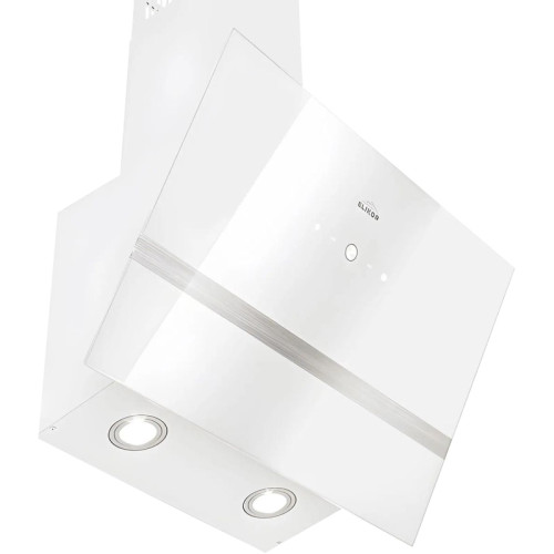 Вытяжки ELIKOR 243076 GOOD, Кухонная вытяжка ELIKOR КВ RISE 60 WH, наклонная, белый, 60 см, 750 м3/ч