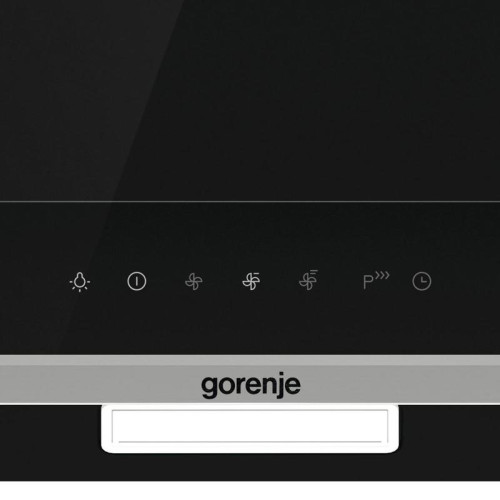 Вытяжка каминная Gorenje WHI649X21P черный управление: сенсорное (1 мотор)