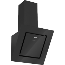 Вытяжка Franke/ BEST, Вытяжка Franke MELODY 60 BK, 60 см, наклонная, сенсорное управление, LED освещение, 3 скорости, 1000 м3/ч, таймер, пульт ДУ, цвет черный