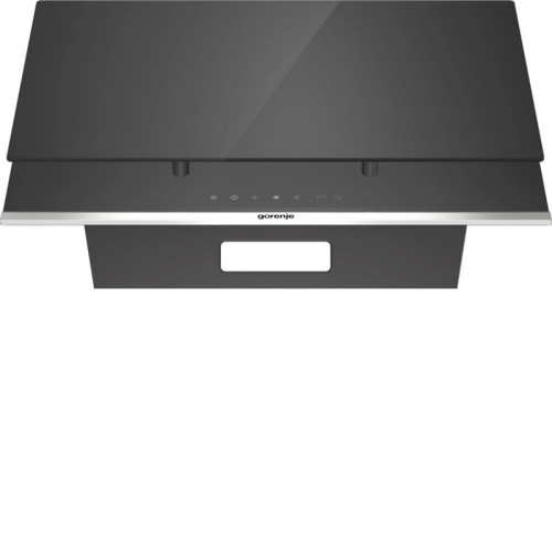 Вытяжка Gorenje/ Вытяжка Gorenje, 60 см, производительность 639-740 м3/ч, сенсорное управление, таймер, 4 скорости, светодиодное освещение, энергоэффективность А, уровень шума 67 дБ, цвет черный