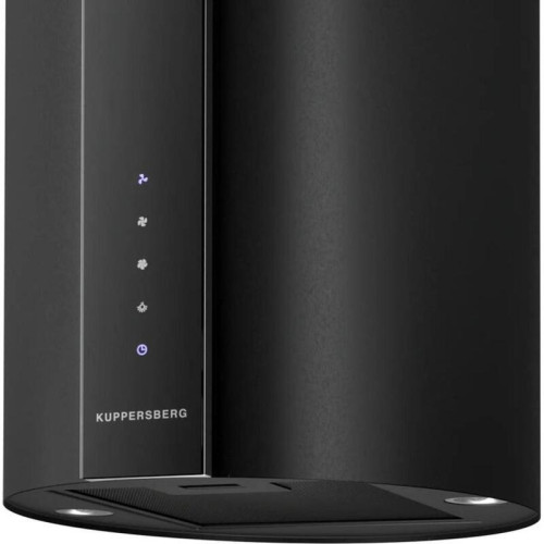 Вытяжка Kuppersberg/ Вытяжка Kuppersberg, цилиндрическая, настенная, 35 см, сенсорное управление, таймер, отвод/рециркуляция, 3 скорости, производительность 850 м3/ч, LED освещение, обратный клапан, уровень шума 68 дБ, угольный фильтр CF110 (опция), цвет 