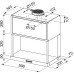 Вытяжка Franke FMA MODULAR F60 BK MATT/ Best, Настенная вытяжка Maris FMA MODULAR F60 BK MT, черный матовый, ширина 600 мм, 1050 м3/ч, сенсорное управление, угольный фильтр в комплекте