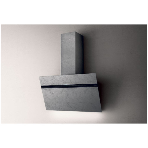 Вытяжка ELICA STRIPE URBAN ZINC/A/90-PRF0147739 Настенная, наклонная,  90 см, 1200 м3/ч, металл с эффектом оцинкованной стали