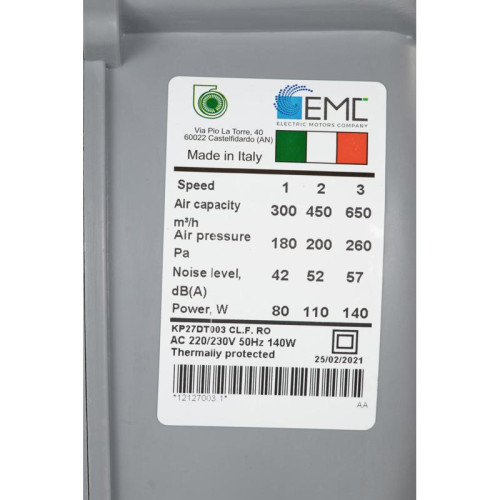 Вытяжка каминная Elikor Вента 60Н-650-К3Д нержавеющая сталь управление: кнопочное (1 мотор)