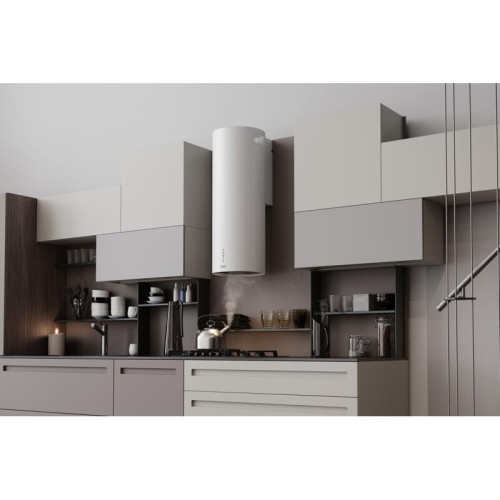 Вытяжка Franke/ Best, Цилиндрическая настенная вытяжка AXIS 35 WH, 35 см, 750 м3/ч, электронное управление, LED освещение, 66 дБ, Угольный фильтр Ф-10 (опция), цвет белый Вытяжка Franke/ Best, Цилиндрическая настенная вытяжка AXIS 35 WH, 35 см, 750 м3/ч, электронное управление, LED освещение, 66 дБ, Угольный фильтр Ф-10 (опция), цвет белый
