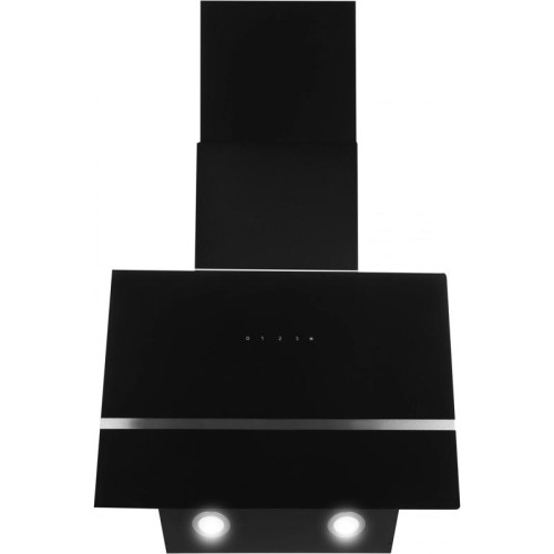 Вытяжка каминная Hyundai HGH 6846 IX черный/нержавеющая сталь управление: сенсорное (1 мотор)