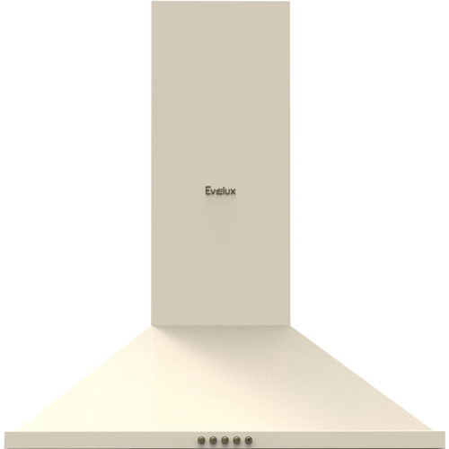 Вытяжка купольная,  retro, 60 см, механический контроль, 3 скорости работы, производительность 690 м3/ч, бежевый, металл, галогенное освещение, 600х450х170-645 мм.