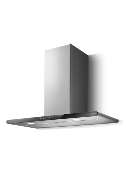 Вытяжка ELICA GALAXY BLIX/A/80-PRF0008948B Т-образная, 80 см, 1200 м3, черное стекло+нержавеющая сталь