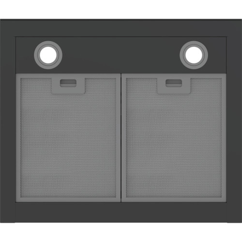 Наклонная вытяжка MIDEA/ MDK/Т-образная вытяжка MIDEA, ширина 60 см, сенсорное управление, производительность 900 м3/ч, LED освещение, 4 скорости цвет черный