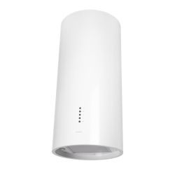 Вытяжка с настенным креплением, Максимальная производительность 1000 м3/ч,рассчитанная на кухню до 40 м2 с низким уровнем шума 52 Дб, белая