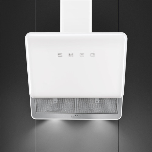 Вытяжка SMEG/ Вытяжка настенная, стиль 50-х годов, 75 см, белая