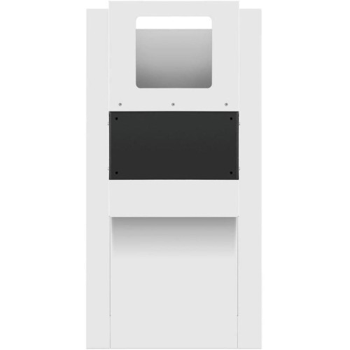 Вытяжка каминная Maunfeld Bath 401 белый управление: кнопочное (1 мотор)