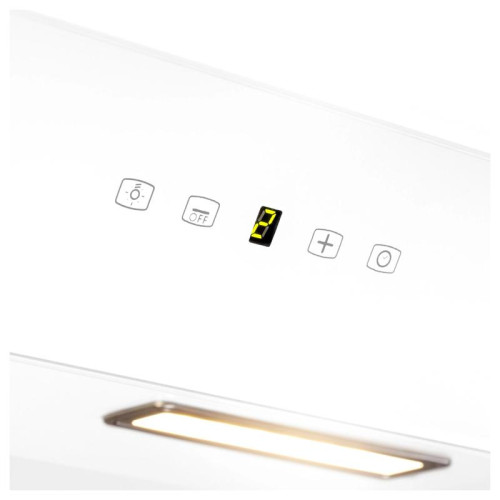 Вытяжка каминная Hyundai HGH 6744 WG белый управление: сенсорное (1 мотор)