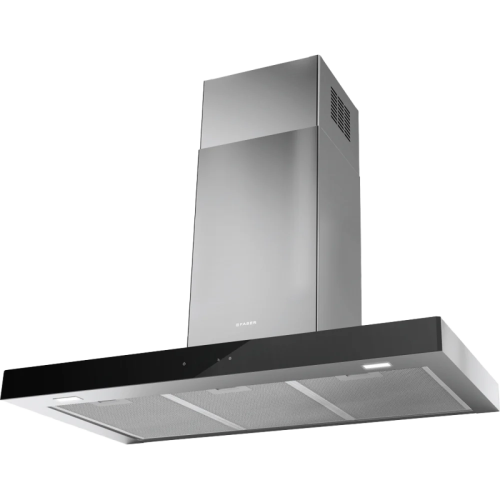 Вытяжка Faber/ BETTER, STILO GLASS SMART A60, настенная, Т-образная, 60 см, 800 м3/ч, электронное управление, LED освещение, цвет нержавеющая сталь