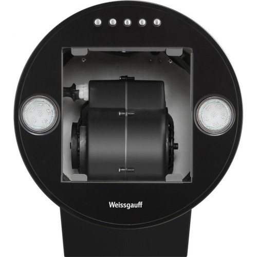 Вытяжка каминная Weissgauff Tubus 900 PB BL черный управление: кнопочное (1 мотор) Вытяжка каминная Weissgauff Tubus 900 PB BL черный управление: кнопочное (1 мотор)