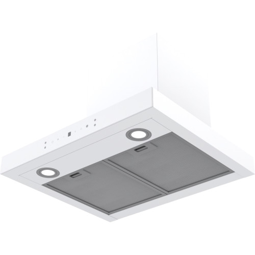 Наклонная вытяжка MIDEA/ MDK/Т-образная вытяжка MIDEA, ширина 60 см, сенсорное управление, производительность 900 м3/ч, LED освещение, 4 скорости цвет белый