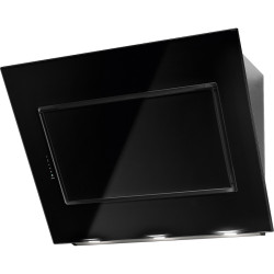 Вытяжка FALMEC QUASAR GLASS BLACK 120, 120 см, наклонная, электронное/сенсорное управление, светодиодное освещение, периметральное всасывание, 4 скорости, отвод/циркуляция, режим 24 часа, макс. производительность 1280 м3/ч, угольный фильтр в комплекте, во