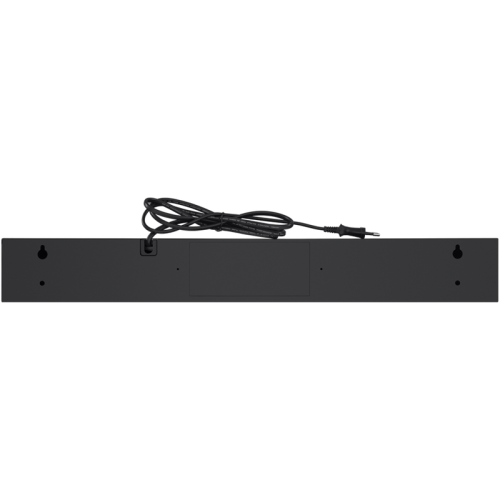 Вытяжка HOMSair HORIZONTAL 50 Black/ подвесная, ползунковое управление, 3 скорости, до 12 м2, 45 дБ, светодиодное LED-освещение, угольный фильтр CF152 (H) 1 шт, 420 м3/ч,  ШхДхВ: 500х465х80 мм,черный