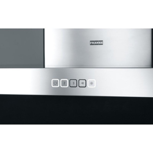 Вытяжка Franke/ BEST, Вытяжка Franke TALE 915 W XS, настенная, Т-образная, 90 см, LED освещение, 3 скорости + интенсивный режим, 780 м3/ч, энергоэффективность А++, цвет нержавеющая сталь