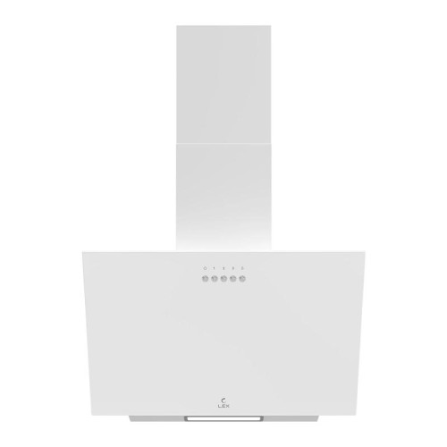 Вытяжка каминная Lex Moza 600 белый управление: кнопочное (1 мотор)