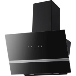 Вытяжка каминная Hyundai HGH 6846 IX черный/нержавеющая сталь управление: сенсорное (1 мотор)