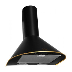 Вытяжка каминная Elikor Эпсилон 60П-430-П3Л черный/золотистый управление: ползунковое (1 мотор)