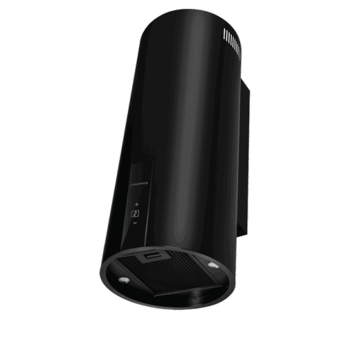 Вытяжка MAUNFELD Lee Wall 35 Sensor Black  островная, 35 см, производительность 1050 м3/ч, 3 скорости, электронное управление, энергоэффективность В, уровень шума 63 дБ, цвет черный