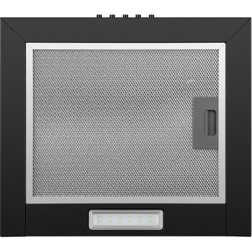 Вытяжка/ Кухонная вытяжка MAUNFELD BOX Push 40 Inox, настенная, механическое управление, 1000 м3/ч, 3 скорости, уровень шума 60 дБ, цвет черный