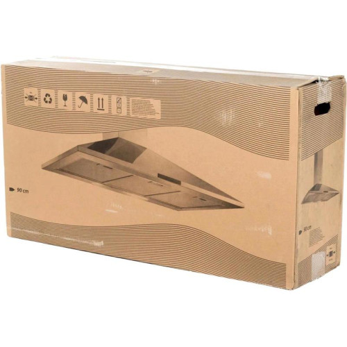 Вытяжка каминная Jet Air Gaia IX/A/90 нержавеющая сталь управление: кнопочное (1 мотор)