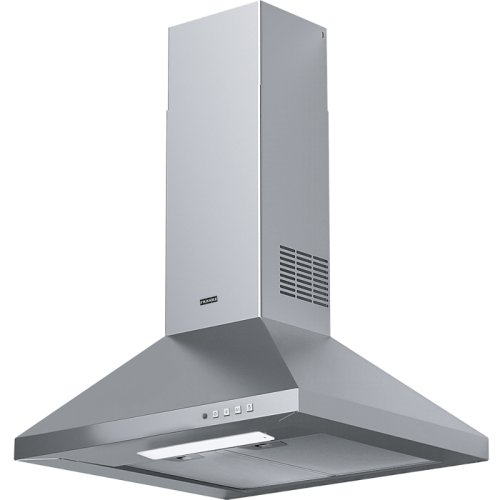 Вытяжка Franke/ BEST, Вытяжка Franke FDL 6165 XS, настенная, каминная, 60 см, LED освещение, 3 скорости + интенсивный режим, 740 м3/ч, энергоэффективность В, цвет нержавеющая сталь