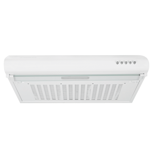 ВЫТЯЖКА MAUNFELD MPC 60 БЕЛЫЙ/ Подвесная вытяжка, 60см, 3 скорости, 430 м3/ч, LED освещение, цвет: белый, (угольный фильтр CF152A приобретается отдельно)