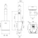 Вытяжка ELICA/ Вытяжка ELICA, 80 см, наклонная, рециркуляция/отвод, LED освещение, сенсорное управление, 3 скорости + интенсивный режим, индикация насыщения фильтра, таймер с автоотключением, энергоэффективность А, цвет черный