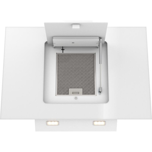Вытяжка Franke/ BEST, Вытяжка Franke MELODY 90 WH, 90 см, наклонная, сенсорное управление, LED освещение, 3 скорости, 1000 м3/ч, таймер, пульт ДУ, цвет белый