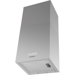 Вытяжка/ Кухонная вытяжка MAUNFELD BOX Push 40 Inox, настенная, механическое управление, 1000 м3/ч, 3 скорости, уровень шума 60 дБ, цвет нержавеющая сталь