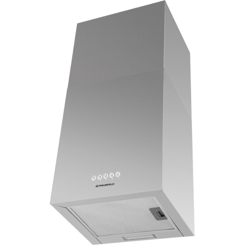 Вытяжка/ Кухонная вытяжка MAUNFELD BOX Push 40 Inox, настенная, механическое управление, 1000 м3/ч, 3 скорости, уровень шума 60 дБ, цвет нержавеющая сталь