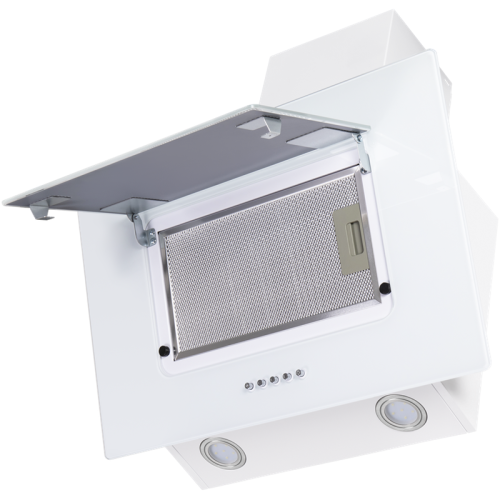 ВЫТЯЖКА HOMSAir Elf Push 60 Glass White/ наклонная, подвесная, кнопочное управление, 3 скорости, 650 м3/ч,до 25 м2, 47 Дб, светодиодное LED-освещение, ширина 60 см, высота 30 см, белый цвет ВЫТЯЖКА HOMSAir Elf Push 60 Glass White/ наклонная, подвесная, кнопочное управление, 3 скорости, 650 м3/ч,до 25 м2, 47 Дб, светодиодное LED-освещение, ширина 60 см, высота 30 см, белый цвет