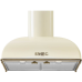 Настенная вытяжка SMEG/ Настенная вытяжка SMEG, поворотные переключатели, LED освещение, максимальная производительность 754 м3/ч, 3 скорости + интенсивный режим, фурнитура латунная, цвет кремовый