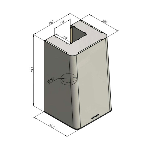 Вытяжка ELIKOR 942323 GOOD, Кухонная вытяжка ELIKOR КВ MIX 50П-650-Э3Д, белый/срб