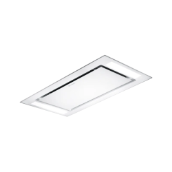 Вытяжка Faber/ BETTER, HEAVEN GLASS 2.0 WH KL A90, потолочная, 90 см, 800 м3/ч, электронное управление, LED освещение, цвет белый