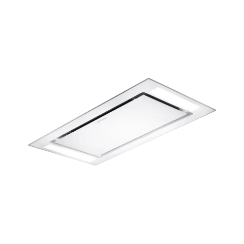 Вытяжка Faber/ BETTER, HEAVEN GLASS 2.0 WH KL A90, потолочная, 90 см, 800 м3/ч, электронное управление, LED освещение, цвет белый