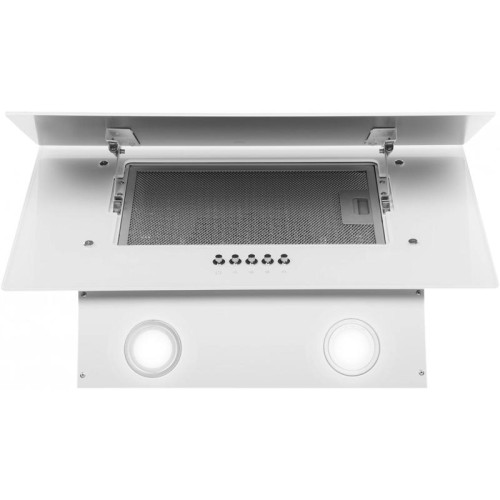 Вытяжка каминная Hyundai HGH 6830 WG белый управление: кнопочное (1 мотор)