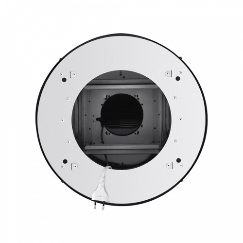 ВЫТЯЖКА MAUNFELD LEE PUSH 39 BLACK/ островная, ширина 380 мм, кнопочное управление, 3 скорости, 1000 м3/ч, 52 дБ, светодиодное LED освещение, черный цвет