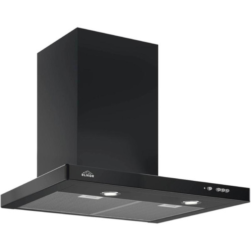 Вытяжка каминная Elikor Квадра 60П-650-К3Д антрацит управление: кнопочное (1 мотор)