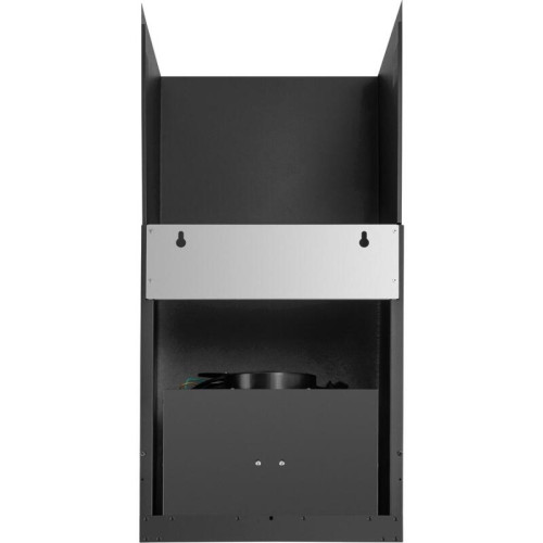 Вытяжка/ Кухонная вытяжка MAUNFELD BOX Push 40 Inox, настенная, механическое управление, 1000 м3/ч, 3 скорости, уровень шума 60 дБ, цвет черный